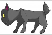 A illustration of a cat