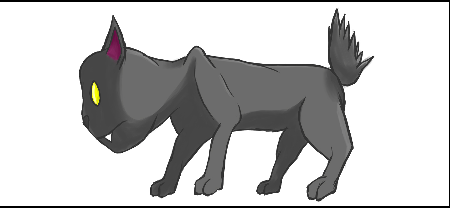 A illustration of a cat